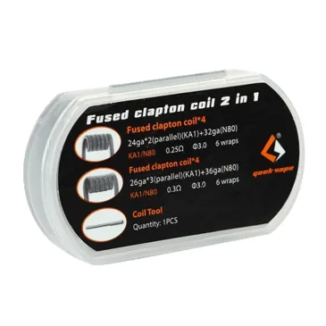 Fused Clapton Coil 2 in 1 - Geek vape