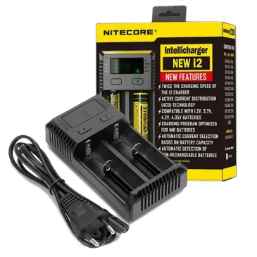 Chargeur I2 Nitecore version 3 - 2A