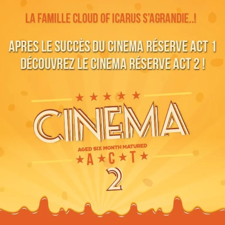 Cloud of Icarus - Cinema Réserve Acte 2 Cloud of Icarus - Cinema Réserve Acte 2