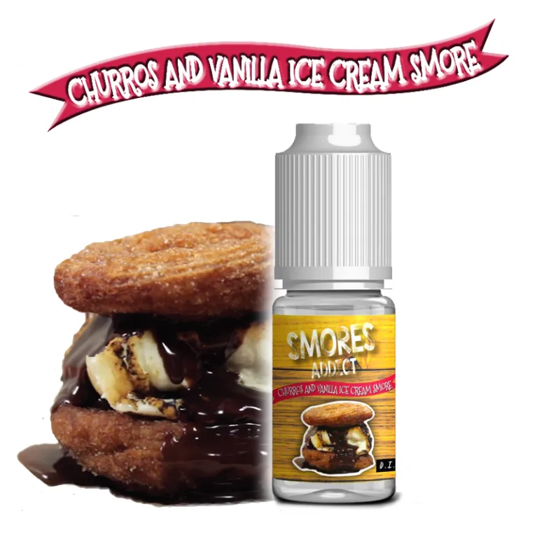Concentre Smores Addict - Churros and Vanilla Ice Cream Concentre Smores Addict - Churros and Vanilla Ice Cream