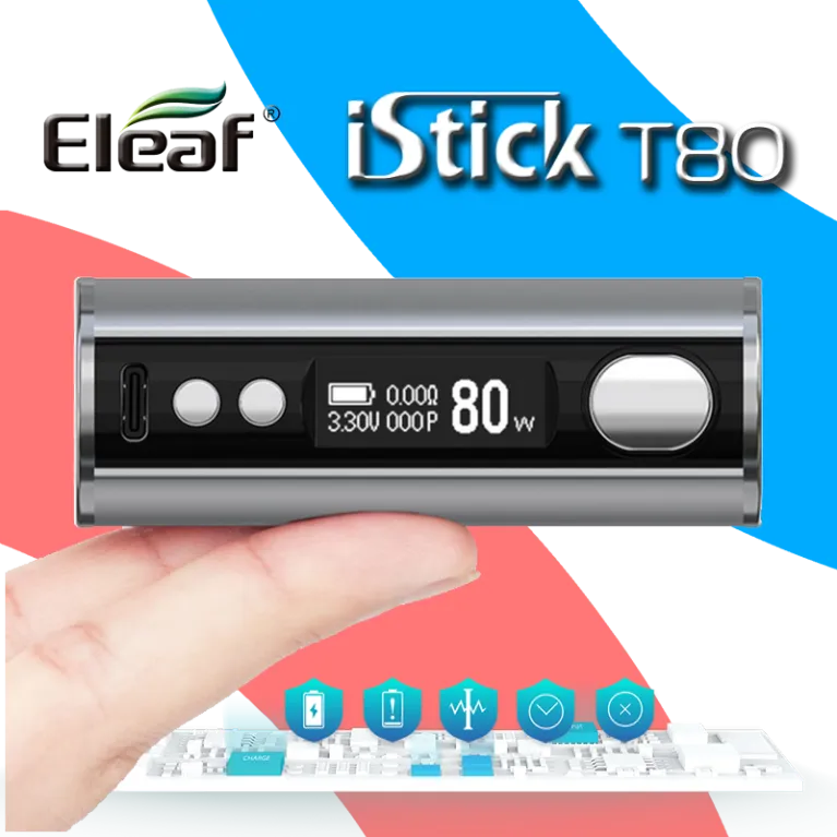 CHTIVAPOTEUR-BOX-ISTICKT80-ELEAF-Acier_box-istick-t80-silver-3000mah-usb-c-80-watts-eleaf CHTIVAPOTEUR-BOX-ISTICKT80-ELEAF-Acier_box-istick-t80-silver-3000mah-usb-c-80-watts-eleaf