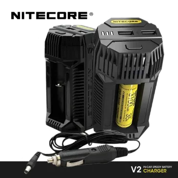 CHTIVAPOTEUR-CHA-V2NITECORE_chargeur-accumulateurs-voiture-nitecore-v2