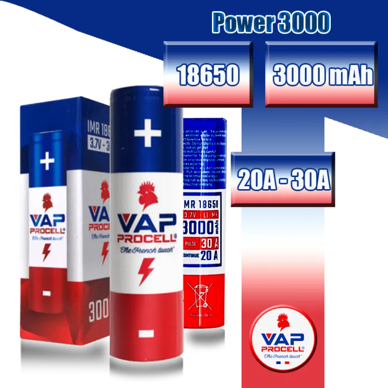 CHTIVAPOTEUR-ACC-VAPPROCPWERIMR3000-20A_accumulateur-power-3000-imr-3000mah-20a-35a-pulse-vap-procell CHTIVAPOTEUR-ACC-VAPPROCPWERIMR3000-20A_accumulateur-power-3000-imr-3000mah-20a-35a-pulse-vap-procell