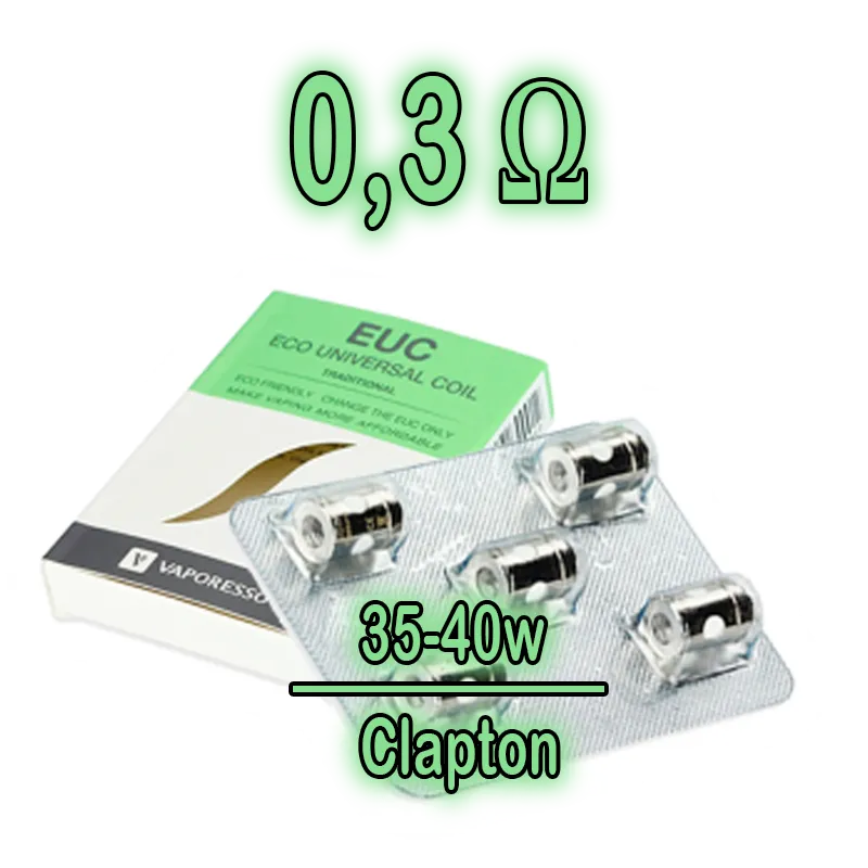 CHTIVAPOTEUR-resistance-euc-veco-tank-0,3Ω-35-40w-clapton-vaporesso