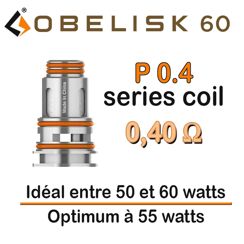 CHTIVAPOTEUR-RES-PCOILOBELISK-GEEKV-0.4o_resistance-p-series-coil-0.4ohm-pod-obelisk-60-geekvape