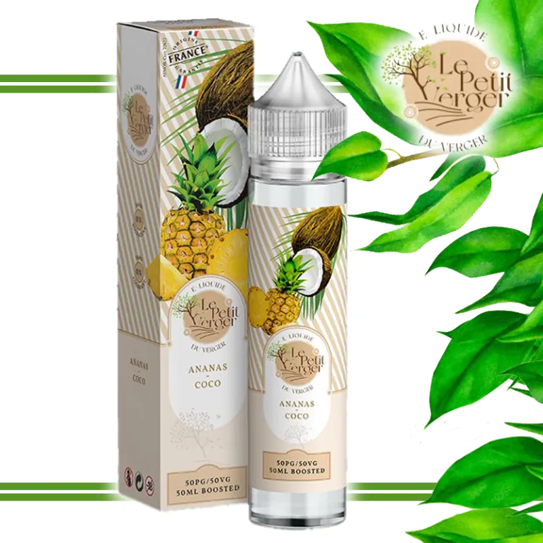 CHTIVAPOTEUR-LIQ-SAVOU-PTITVERG-ANACOCO-Ananas Coco - King SIZE - Le Petit Verger - Savourea CHTIVAPOTEUR-LIQ-SAVOU-PTITVERG-ANACOCO-Ananas Coco - King SIZE - Le Petit Verger - Savourea