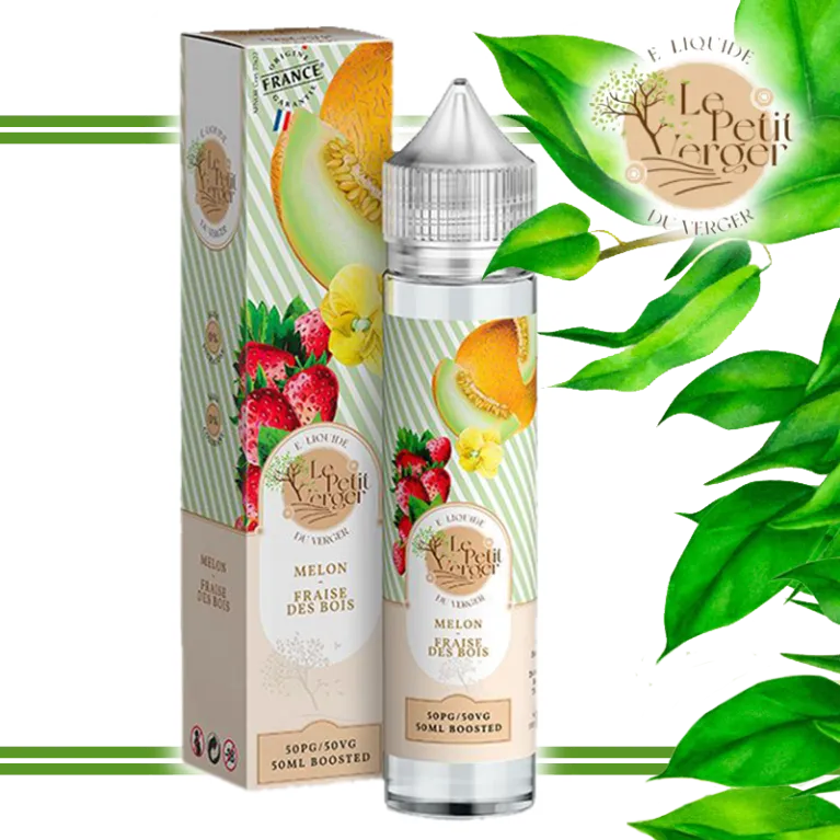 CHTIVAPOTEUR-LIQ-SAVOU-PTITVERG-MELBOIS-Melon Fraise des Bois - King SIZE - Le Petit Verger - Savourea CHTIVAPOTEUR-LIQ-SAVOU-PTITVERG-MELBOIS-Melon Fraise des Bois - King SIZE - Le Petit Verger - Savourea