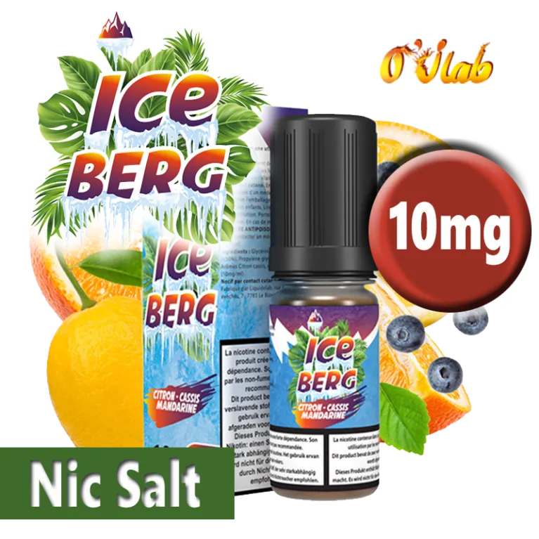 CHTIVAPOTEUR-LIOJLAB-SALT-ICECITCASOR-SALT Citron Cassis Mandarine - Iceberg - Oj Lab CHTIVAPOTEUR-LIOJLAB-SALT-ICECITCASOR-SALT Citron Cassis Mandarine - Iceberg - Oj Lab
