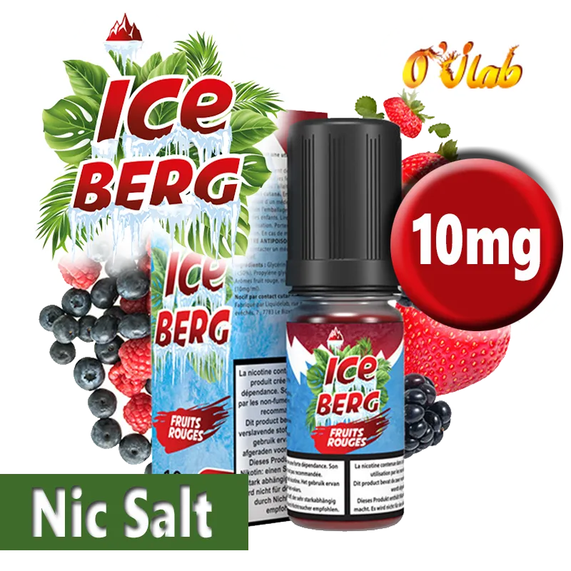 CHTIVAPOTEUR-LIOJLAB-SALT-ICEFRTROUG-SALT Fruits Rouges - Iceberg - Oj Lab