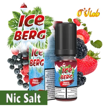 CHTIVAPOTEUR-LIOJLAB-SALT-ICEFRTROUG-SALT Fruits Rouges - Iceberg - Oj Lab