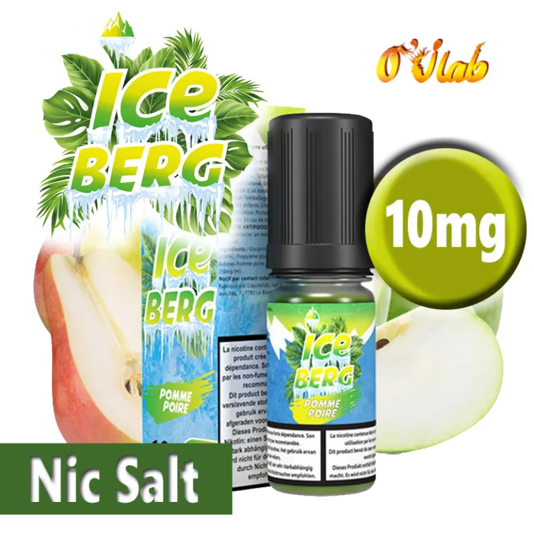 CHTIVAPOTEUR-LIOJLAB-SALT-ICEPOMPOIR-SALT Pomme Poire - Iceberg - Oj Lab CHTIVAPOTEUR-LIOJLAB-SALT-ICEPOMPOIR-SALT Pomme Poire - Iceberg - Oj Lab