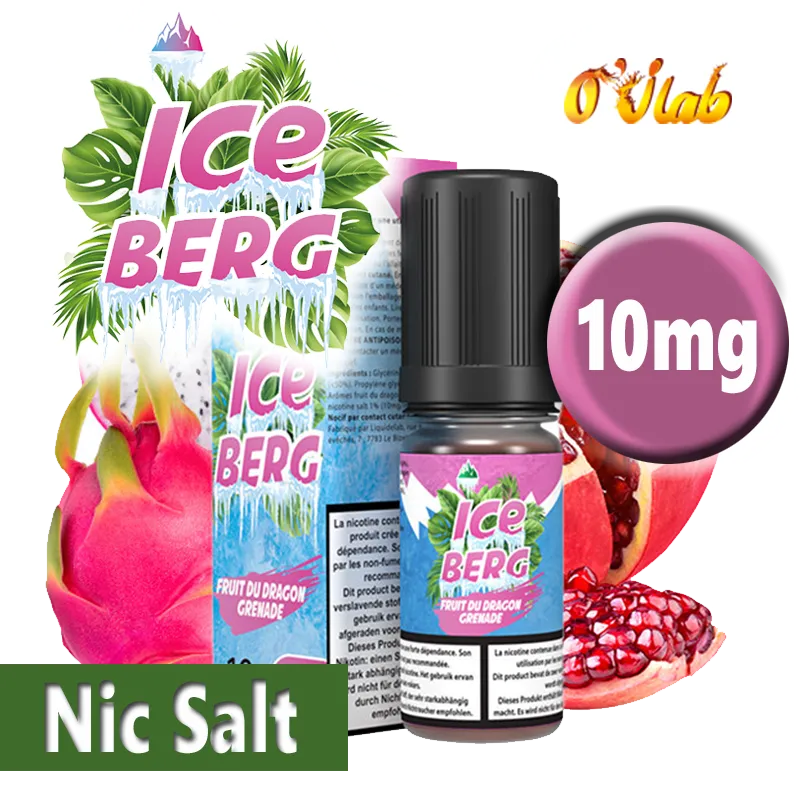 CHTIVAPOTEUR-LIOJLAB-SALT-ICEDRAGRENA-SALT Dragon Grenade - Iceberg - Oj Lab