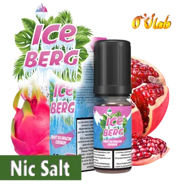 CHTIVAPOTEUR-LIOJLAB-SALT-ICEDRAGRENA-SALT Dragon Grenade - Iceberg - Oj Lab
