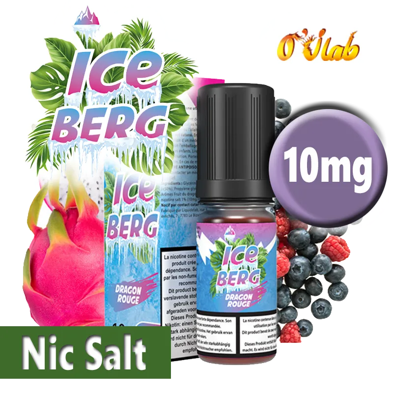 CHTIVAPOTEUR-LIOJLAB-SALT-ICEDRAROUG-SALT Dragon Rouge - Iceberg - Oj Lab