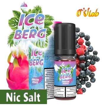 CHTIVAPOTEUR-LIOJLAB-SALT-ICEDRAROUG-SALT Dragon Rouge - Iceberg - Oj Lab