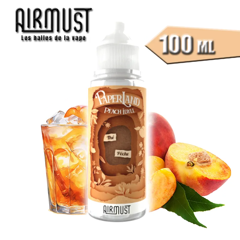 CHTIVAPOTEUR-aimu-paplnd-pchidyl-100ml-peach-idyll-100ml-paperland-airmust