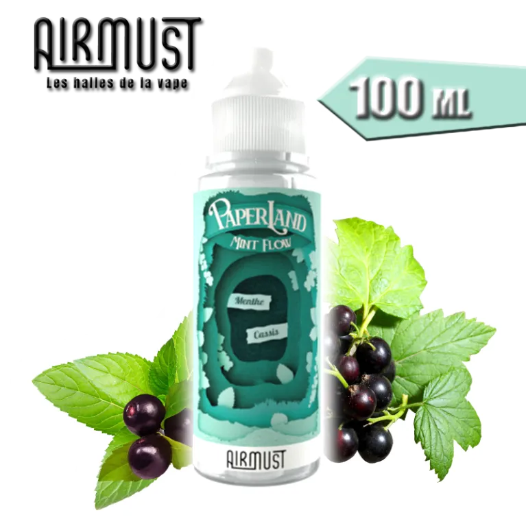 CHTIVAPOTEUR-aimu-paplnd-mntflw-100ml-mint-flow-100ml-paperland-airmust CHTIVAPOTEUR-aimu-paplnd-mntflw-100ml-mint-flow-100ml-paperland-airmust