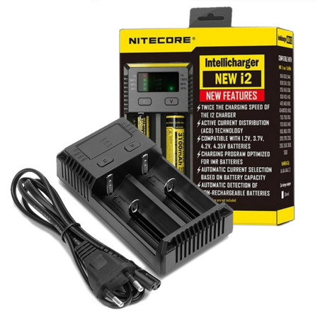 Chargeur I2 Nitecore version 3 - 2A