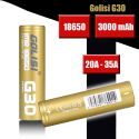 Accu 18650 G30 Golisi 3000mAh - 20A