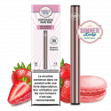 Vape Pen Jetable - Strawberry Macaroon - Dinner Lady