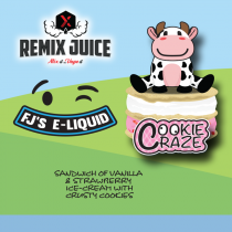 Remix Station - Cookie Craze - Fj's E-liquid