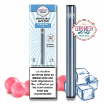 Vape Pen Jetable - Bubblegum Ice - Dinner Lady