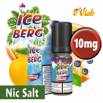 CHTIVAPOTEUR-LIOJLAB-SALT-ICECITCASOR-SALT Citron Cassis Mandarine - Iceberg - Oj Lab