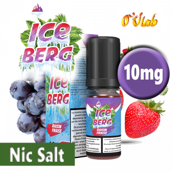 CHTIVAPOTEUR-LIOJLAB-SALT-ICERAIFRAIS-SALT Raisin Fraise - Iceberg - Oj Lab