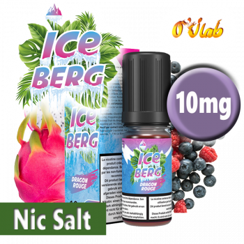 CHTIVAPOTEUR-LIOJLAB-SALT-ICEDRAROUG-SALT Dragon Rouge - Iceberg - Oj Lab