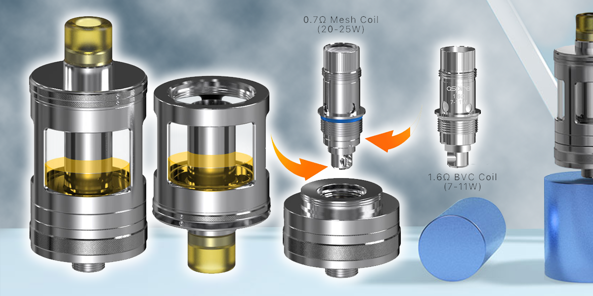 Changement des résistances du clearomiseur Nautilus GT de chez Aspire